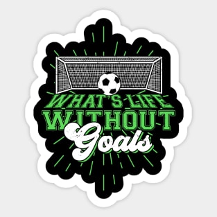 Soccer Player Striker Gift Sticker